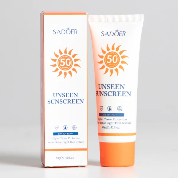 PROTECTOR SOLAR UNSEEN SUNSCREEN SADOER 