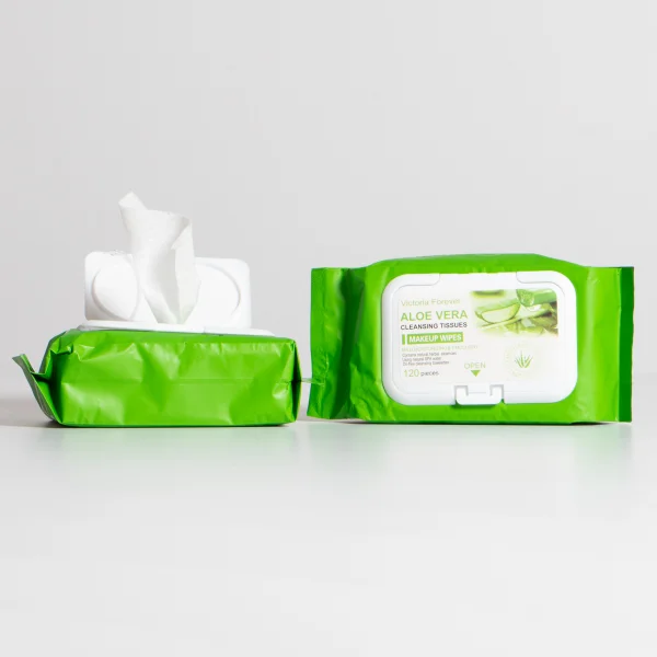 PAÑITOS DESMAQUILLANTES DE ALOE VERA
