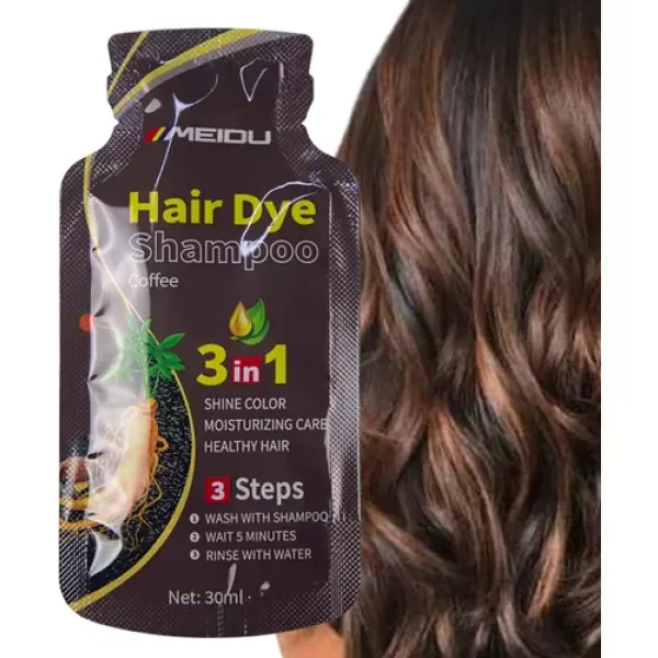 MEIDU SHAMPOO TAPA CANAS CAFE 30ML 