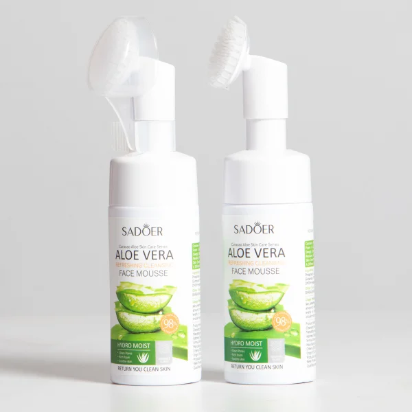 JABON FACIAL SON CEPILLO DE ALOE VERA SADOER
