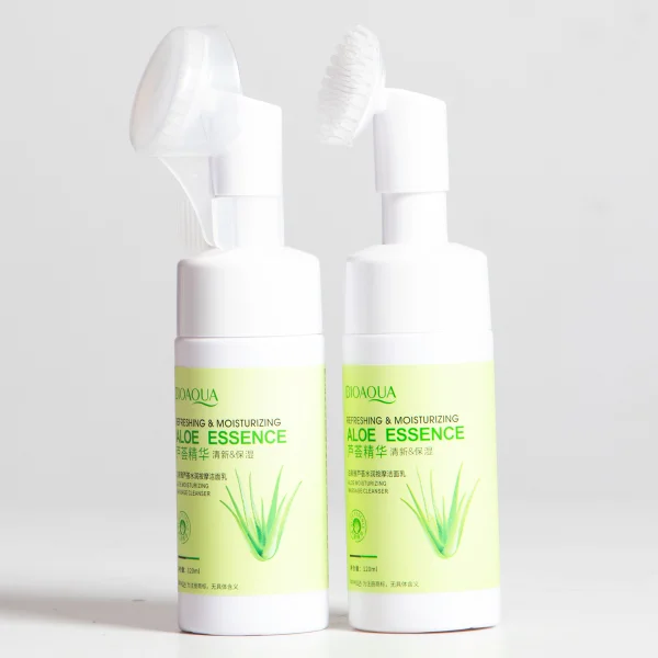 JABON FACIAL CON CEPILLO DE ALOE VERA BIOAQUA
