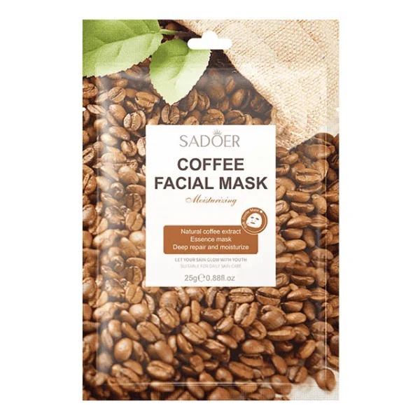 MASCARILLA EN VELO DE CAFE SADOER