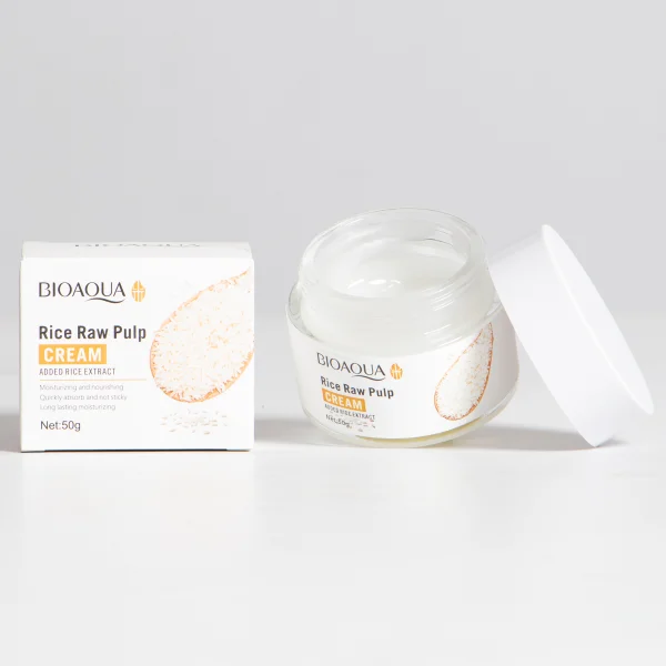 CREMA HIDRATANTE Y NUTRITIVA DE ARROZ BIOAQUA