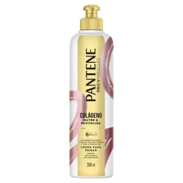  PANTENE CREMA DE PEINAR ONDAS CON COLAGENO 300ML