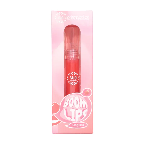LIPS GLOSS FRESA BOOM MIIS COSMETICS 