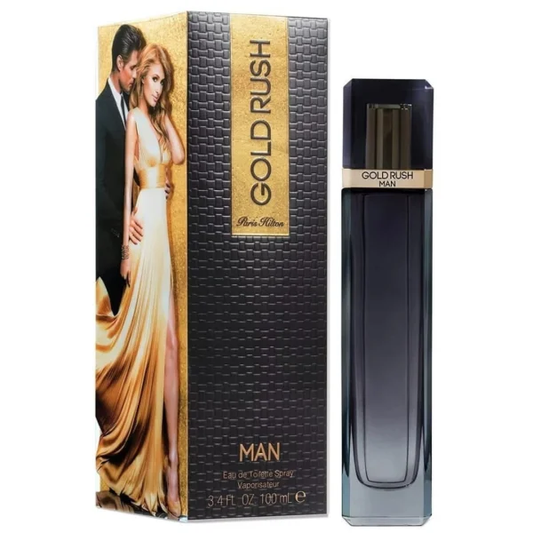  PARIS HILTON GOLD RUSH 100ML EDT SP MEN