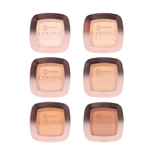 POLVO COMPACTO COLECCION CELESTIAL MIIS COSMETICS TONO 0